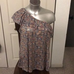 Ruffled one shoulder!!!!